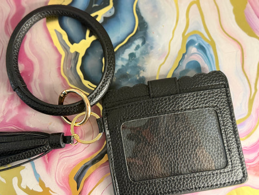Black Wrist Wallet