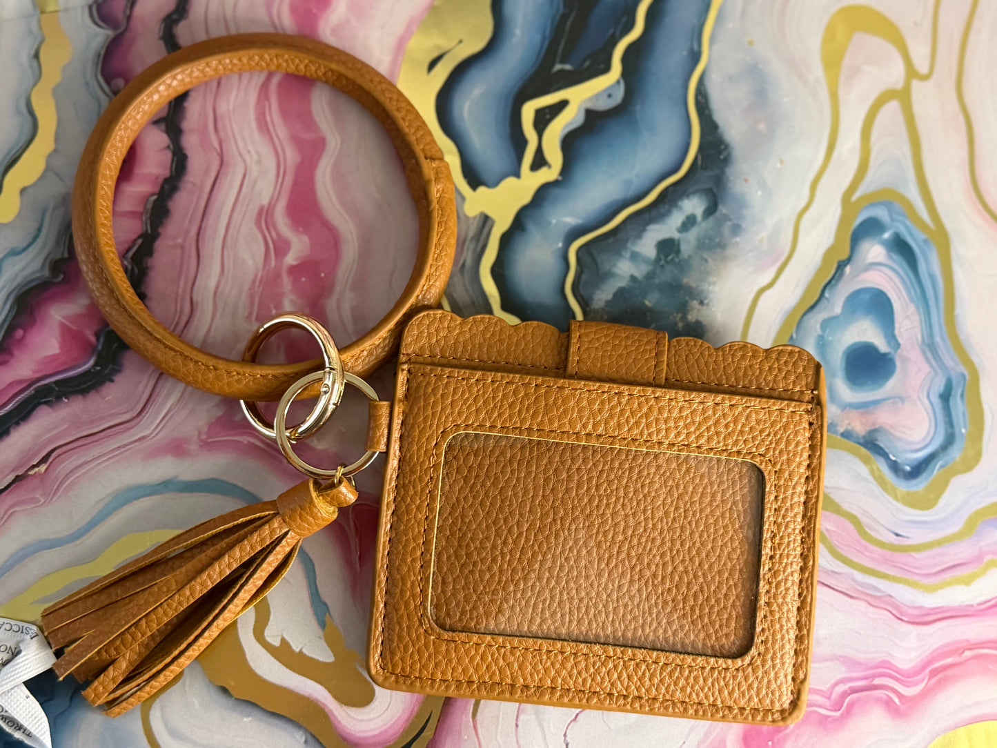 Brown Wrist Wallet