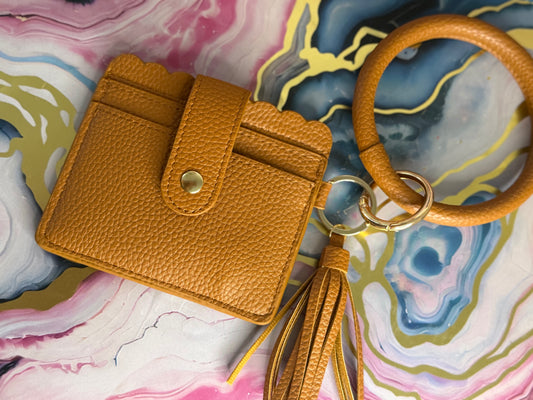 Brown Wrist Wallet